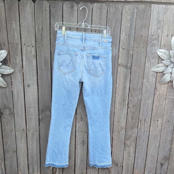 MOTHER Superior Blue Straight Leg Jeans Classic Denim - Picture 3 of 6